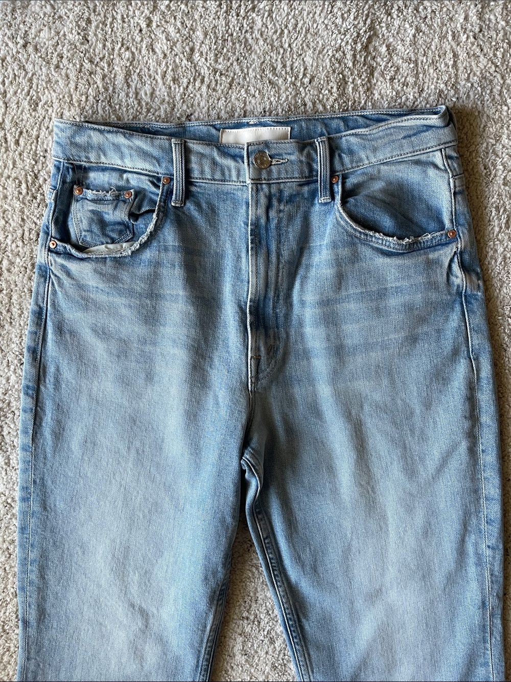 MOTHER the Scooter Ankle Jeans in Don’t Be A Square - Picture 4 of 9